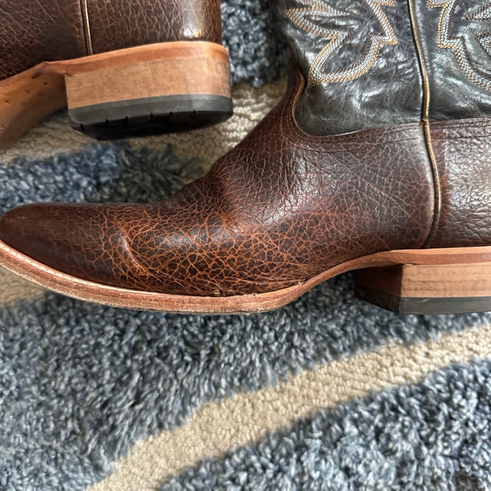 Like New..Cody James Union Xero Men's Brown Leather Western Boots - Picture 6 of 15